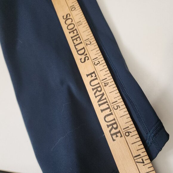 Lululemon Run Inspire Crop Leggings Navy Blue Size 4 Luxtreme Like New - Picture 13 of 13
